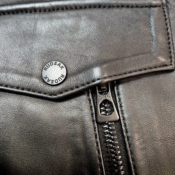 RUDSAK Leather Moto Jacket - Picture 12 of 16